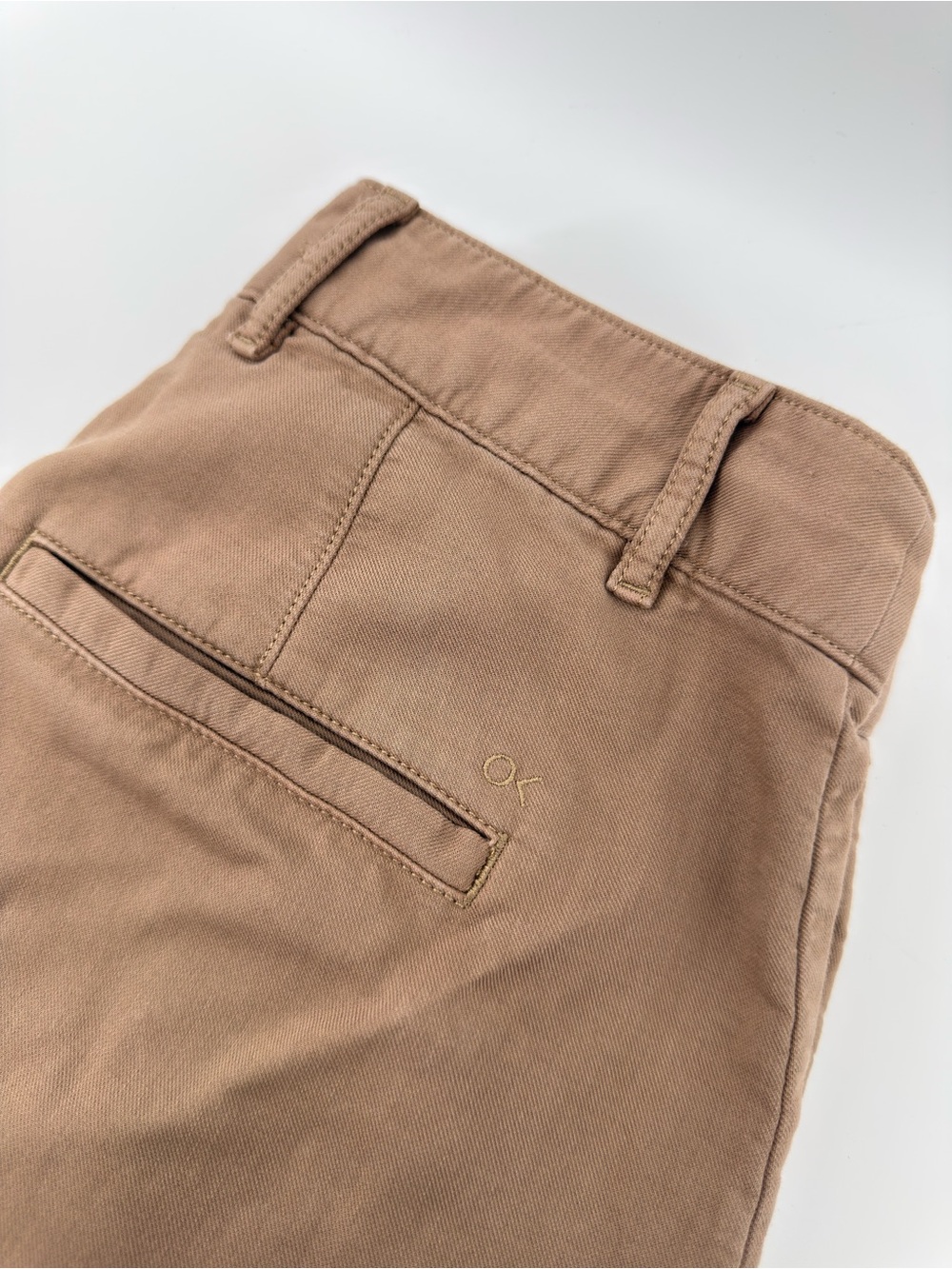 Outerknown Summerland Trouser 27 chestnut brown office tailored old money - Picture 12 of 12